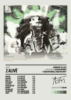 Yeat - 2 Alivë Album Cover