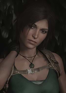Lara Croft Portrait