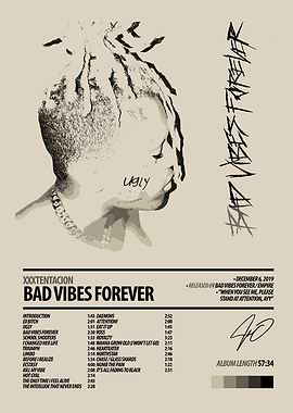 XXXTentacion - Bad Vibes Forever Album