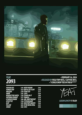 Yeat 2093 Album Cover Art