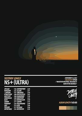 Destroy Lonely NS+ (ULTRA) Album Cover