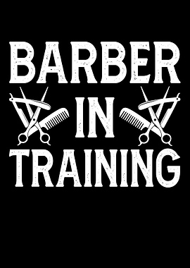 Barber in Training Graphic