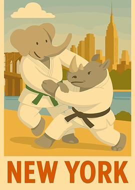 New York Judo Animals