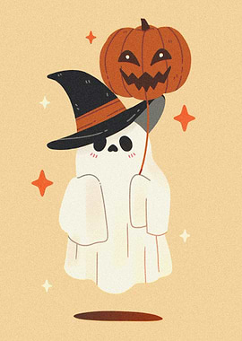 Cute Halloween Ghost