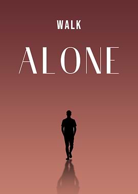 Walk Alone Silhouette