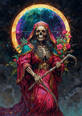 Diosa de lo Inevitable Santa Muerte