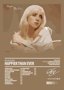 Billie Eilish - Happier Than Ever