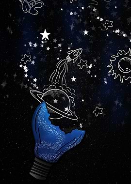 Space Dreams in a Broken Bulb