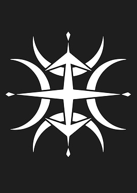 Tribal Compass Crop Circle