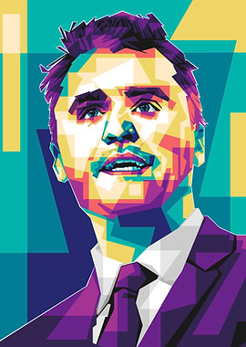 charlie kirk pop art