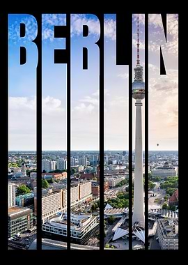 Berlin Cityscape with TV Tower