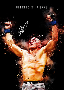Georges St Pierre UFC Victory