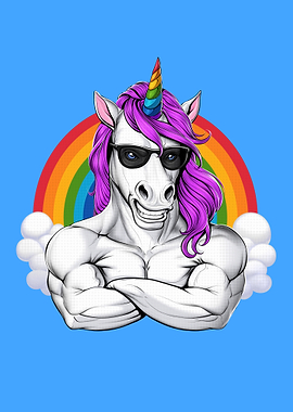 Unicorn Fitness Bodybuilder