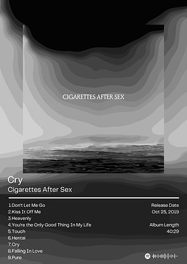 Cigarettes After Sex - Cry Album Cover