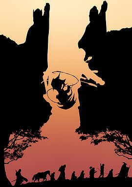 wong ireng mlaku bareng