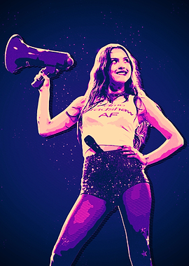 Olivia Rodrigo Pop Art