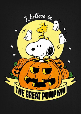 Snoopy and Woodstock Halloween Cartoon