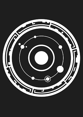 Cosmic Schematic Crop Circle
