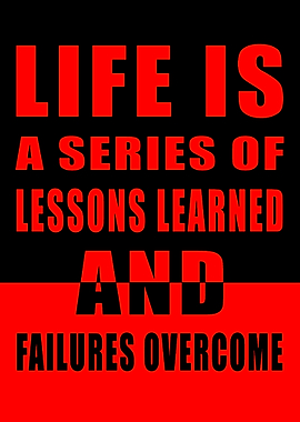Life Lessons and Failures Quote
