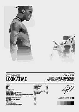 XXXTentacion - Look At Me Album Art