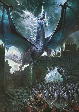 Blue Dragon's Stormy Siege