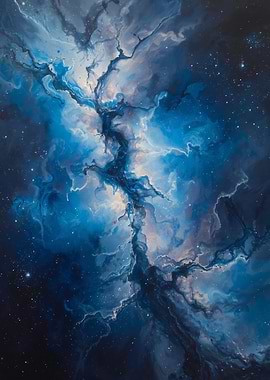 Cosmic Nebula Explosion