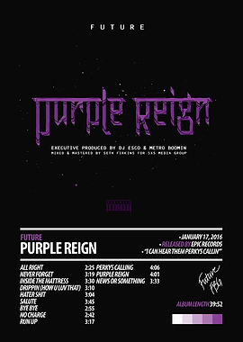 Future - Purple Reign Album Cover