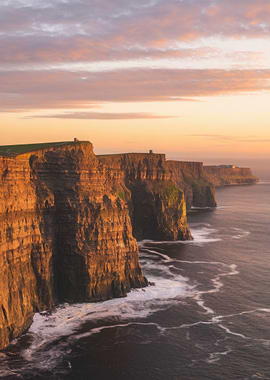 Cliffs of Moher at Sunset