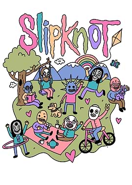 Slipknot Cartoon Picnic