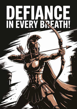 Defiance in Every Breath Archer