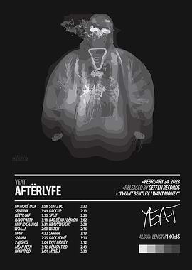 Yeat - Afterlyfe Album Cover