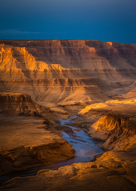 Grand Canyon Landscape with River