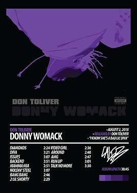 Don Toliver - Donny Womack Album Art