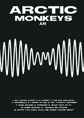 Arctic Monkeys AM Album Cover
