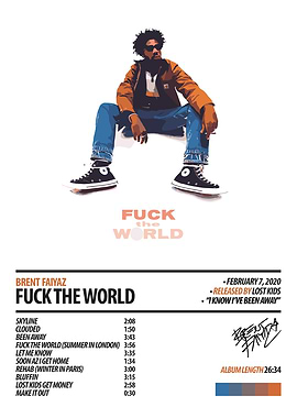 Brent Faiyaz - Fuck the World Album