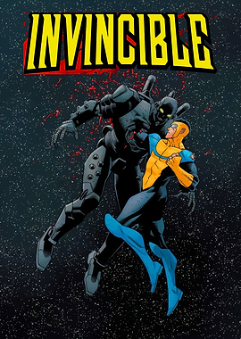 Invincible Comic Book Cover Art