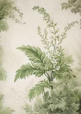 Floral Botanical and Green