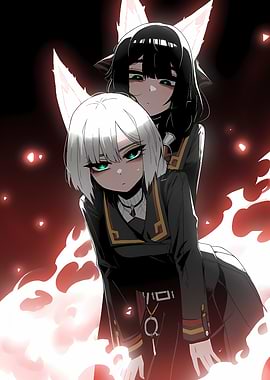 Anime Girls with Fox Ears