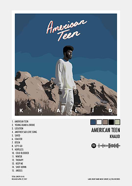 Khalid - American Teen Album Cover