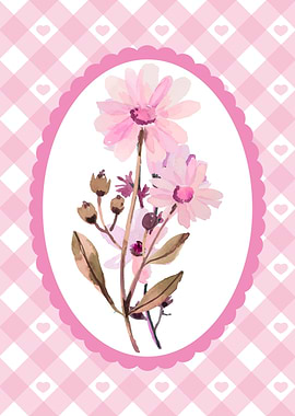 Cottagecore Pink Flowers