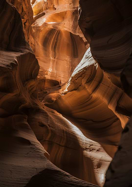 Antelope Canyon's Striking Rock Formations