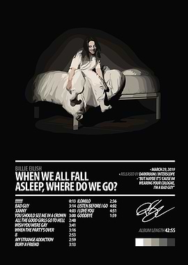 Billie Eilish Album Cover Art