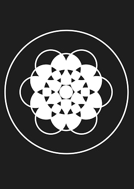 Geometric Flower of Life
