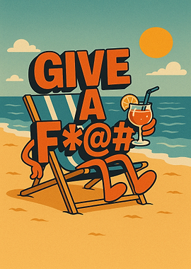 My Give a F*@# is on Vacation