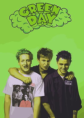 Green Day Band Portrait