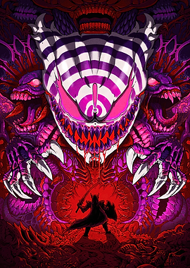 Dark Fantasy Battle Scene