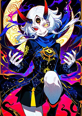 Horned Figure with Third Eye