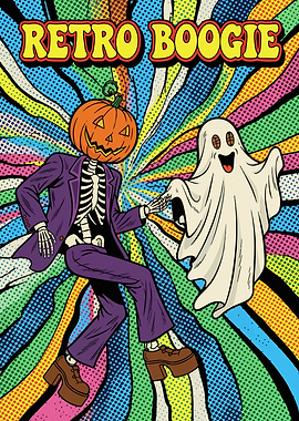 Retro Boogie Halloween Dance Party
