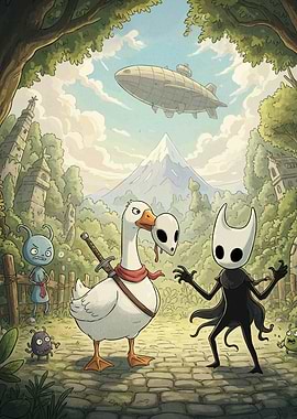 Goose Knight Friends Adventure