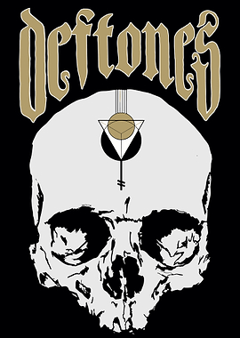 Deftones Skull Graphic